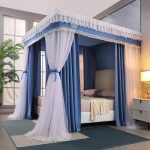 Heavy Duty  4 stand Decorative Mosquito Net/Bed Curtain - Image 5