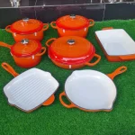 Enamel Cast iron cooking pots - Image 6