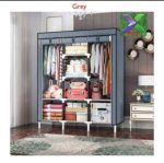 Hard semi permanent Plastic wardrobes with inbuilt shoe rack - Image 2