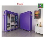 Hard semi permanent Plastic wardrobes with inbuilt shoe rack - Image 3