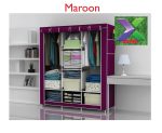 Hard semi permanent Plastic wardrobes with inbuilt shoe rack - Image 5