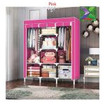 Hard semi permanent Plastic wardrobes with inbuilt shoe rack - Image 6